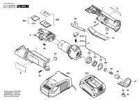 Bosch F 012 CR0 145 Cr18L Dummy 18 V / Eu Spare Parts